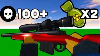This Sniper Is OP (100 kills + 2 Nukes) | Roblox Gunfight Arena