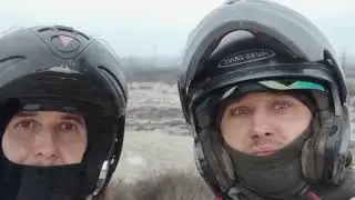 Мото покатушки на мотоциклах Днепр мт-16.  На Павловской возле Мел карьера .