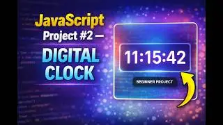 Make a Digital Clock in JavaScript (Beginner Project)