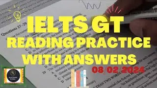 IELTS General Reading Practice Test 2024 With Answer | IELTS GT Reading Test