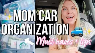 CAR ORGANIZATION TIP | CAR DECLUTTER + WHAT I KEEP IN MY MOM CAR HACKS