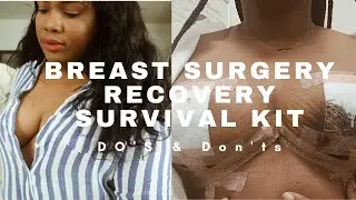 Breast Surgery Recovery Kit: Must Buys, Tips for recovery & THE DO'S & DON'TS| Withlovefromrose