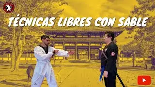 TÉCNICAS LIBRES CON SABLE. #ninjatraining #bujinkan