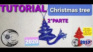 Macramè Tutorial Christmas tree 2° parte