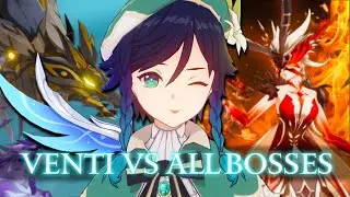 I SOLOED EVERY SINGLE BOSS WITH VENTI JUST TO FEEL SOMETHING INSIDE (Genshin Impact)