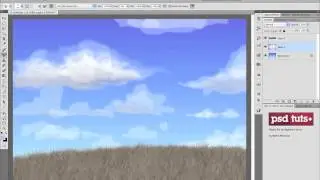 How to Paint Clouds With Photoshop