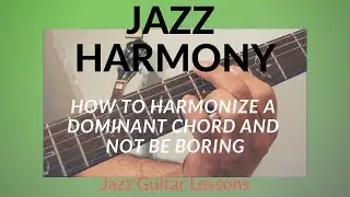 How to harmonize the 3rd in a Dominant Chord and not sound boring
