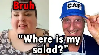 "I forgot to order salad"