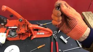 Dolmar(Makita) ps 45,dcs 4610,3410 проблема подачи масла.
