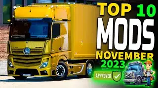 Top 10 Mods For ETS2 1.48 - NOVEMBER 2023 (Season 10) | ETS2 1.48 MODS