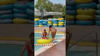 🌞Water Park Water Slide AquaWorld Nice Day💦 