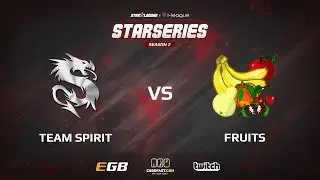 [EN] Team Spirit vs Fruits, map 2 cbble, SL i-League StarSeries S2
