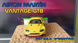 Aston Martin Vantage GT8 Majorette Model Car