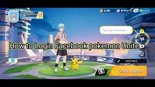 HOW TO LOGIN FACEBOOK AND GOOGLE POKEMON UNITE