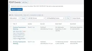 How to Change or Vary Your Meeting Schedule - WordPress for Toastmasters
