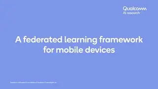 Federated learning framework for mobile devices