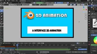 Blender em 2D - A INTERFACE 2D ANIMATION