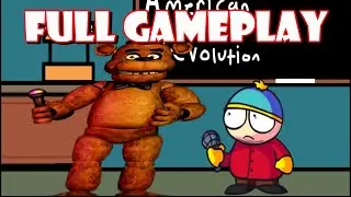 Eric Cartman Think FNAF is Real, Sit Down, But is a FNF Mod | Full GamePlay