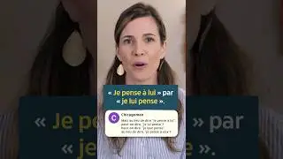 Peut-on remplacer « Je pense à lui » par « Je lui pense » ? 🤔 Je réponds à vos commentaires !