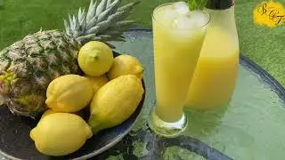A Refreshing Pineapple LEMONADE