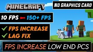 How to increase fps in minecraft | how to boost fps in minecraft on low end pc