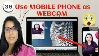 how to use mobile as a webcam| use smartphone as webcam for live streaming|phone as  webcam for zoom