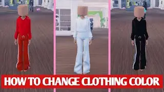 How To Change Clothing Color In Dress To Impress Roblox | Clothing Guide