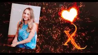 Fire Text Photo Frame App | Fire Effects Trailer | Fire Alphabets