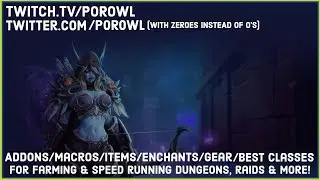 WoW Gold Farm | Addons | Items | Macros | Enchants | Classes | Gear for Farming in WoW