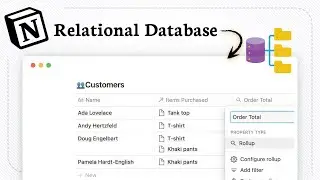 How to Create Relational Database in Notion (Simple Explanation)