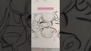 Paige is the life of the party XD #art #oc #drawing #funny #visualnovel #demonoc #meme
