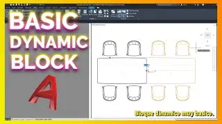 AutoCAD how to Create a Basic Dynamic Block.