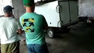 Шиномонтаж для своего хозяйства.Срочный ремонт колеса бензовоза.