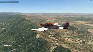 Random flying at Oceano County Airport in X-Plane 11