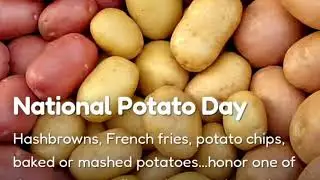 19 August Happy National Potato day