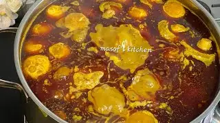 How To Make A Delicious Palmnut Soup//Banga Soup//@MasofsKitchen