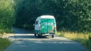 первый выезд бусика мерседес т1