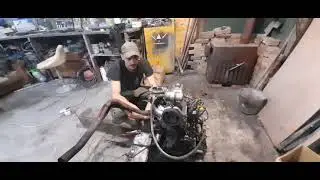 первый запуск мотора ваз 2105 после кап ремонта;-)