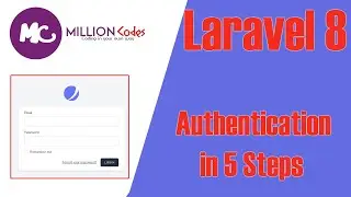 Laravel 8 Installation with Jetstream : Laravel 8 authentication Page