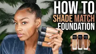 HOW TO MATCH DRUGSTORE FOUNDATION TO YOUR SKIN TONE | Slim Reshae