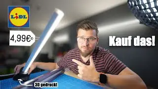 🏆Kaufe dir KEINE teure Videoleuchte❗❗ Diese LIDL LED Leuchte wird DICH überraschen!✨