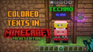 Colored Text Tutorial Minecraft Bedrock