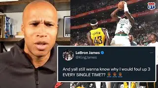 Richard Jefferson Disagrees with LeBron Saying Indiana Should've Fouled Jaylen Brown