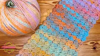 Quick & Easy Crochet Scarf For Beginners!  😍 Simple ONE Row Repeat Pattern