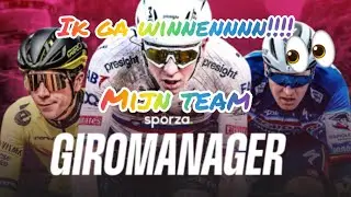 Ik ga sporza giromanager winnen!!! Mijn team!! #sporza #giromanager #cycling #fantasy #wielermanager