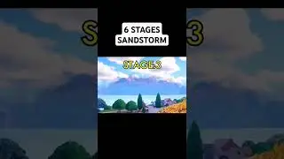 Fortnite Sandstorm Event:All 6 Stages #fortnite #sandstorm #6stages #allstages #fortniteevent