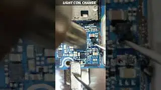 Light Coil Change | IC Reballing | Ajay Telecom #shorts #mobilerepairing #ajaytelecom