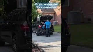 The Proper Way to Arrive for a Cleaning Job 