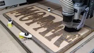 Mopar stacked words on a Shapeoko XXL