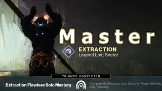 Cuirass of the Falling Star farm! Extraction Master Lost Sector - Flawless